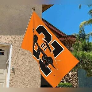 Orange Dukes of Hazard TV Show 3x5 foot FLAG
General Lee #01